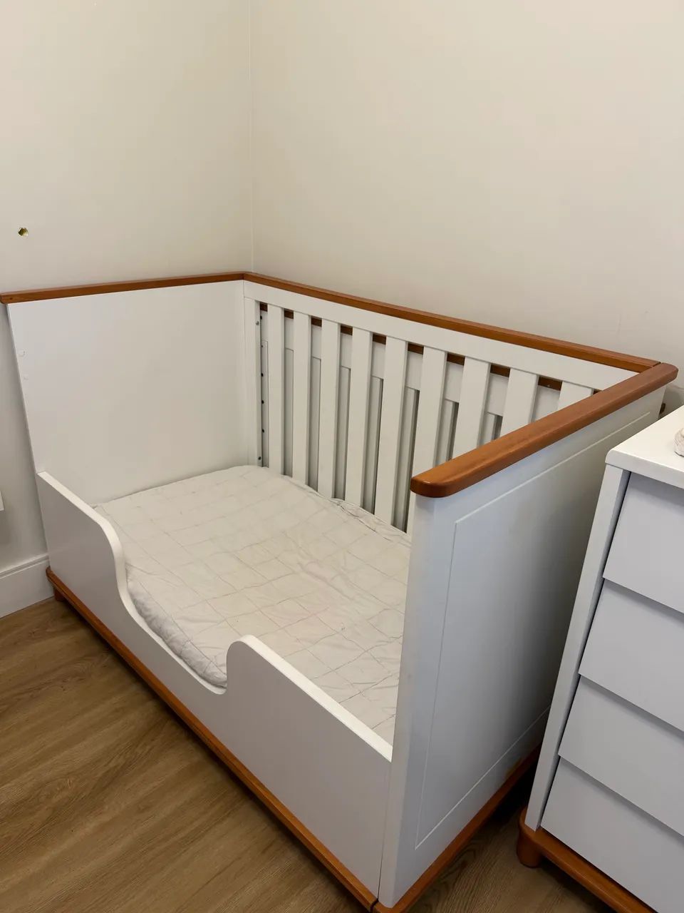 Berço 3 em 1 + Cômoda  - Foto 2