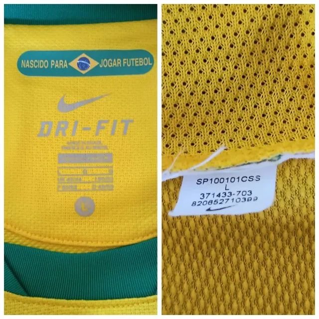 camisa brasil 2010 - Foto 3