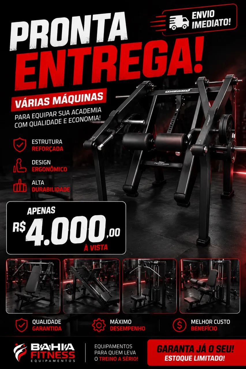 Equipamento de academia 
