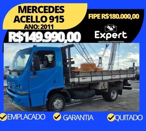 CAMINHAO MERCEDEZ ACELLO 915