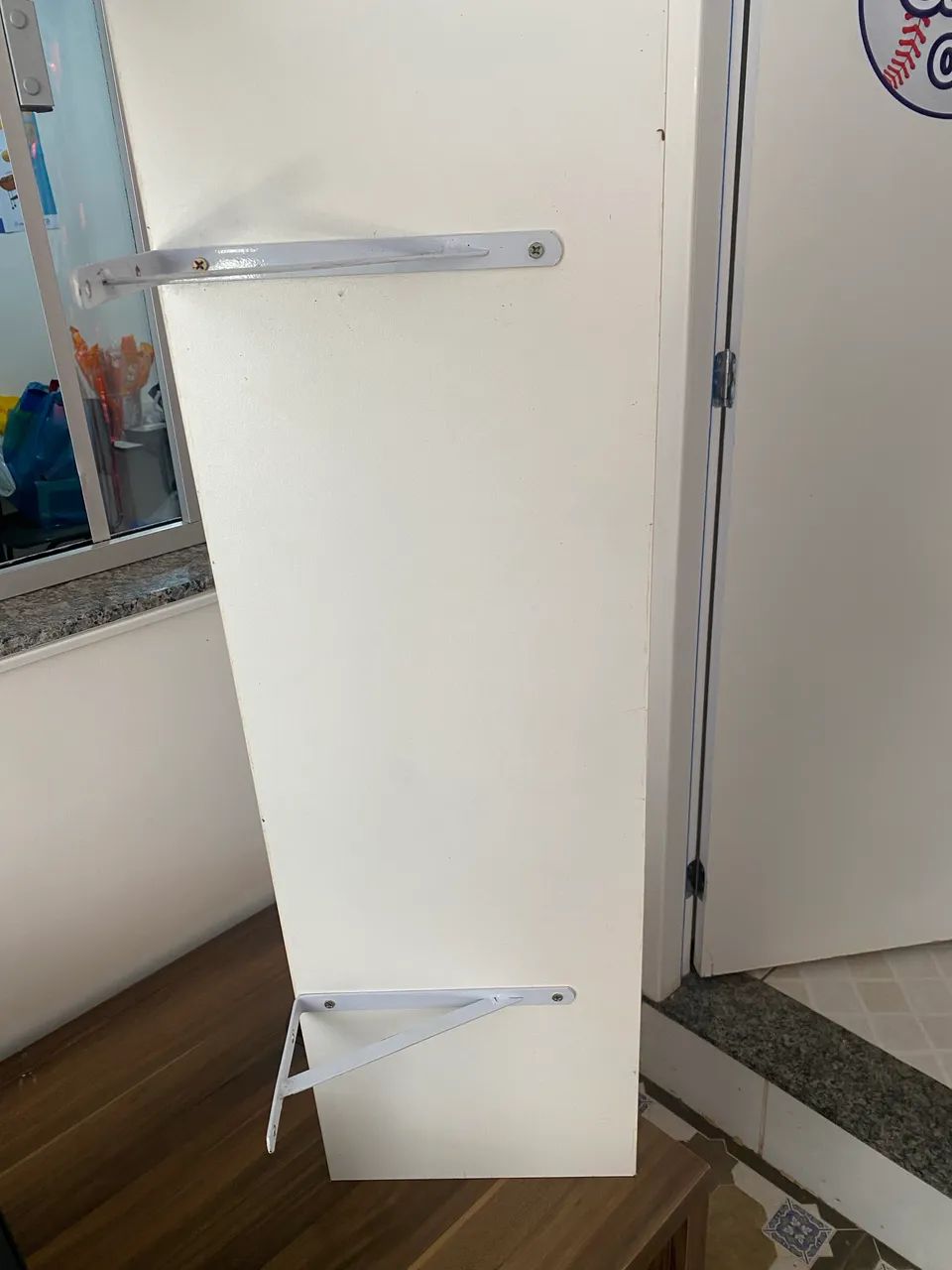 ?3? Prateleiras em MDF branco  - Foto 4