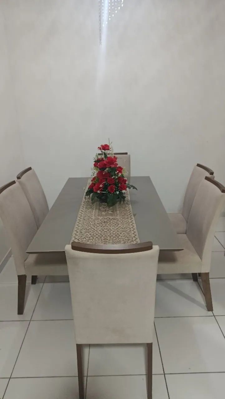 Vendo mesa de jantar 6 cadeiras  - Foto 3