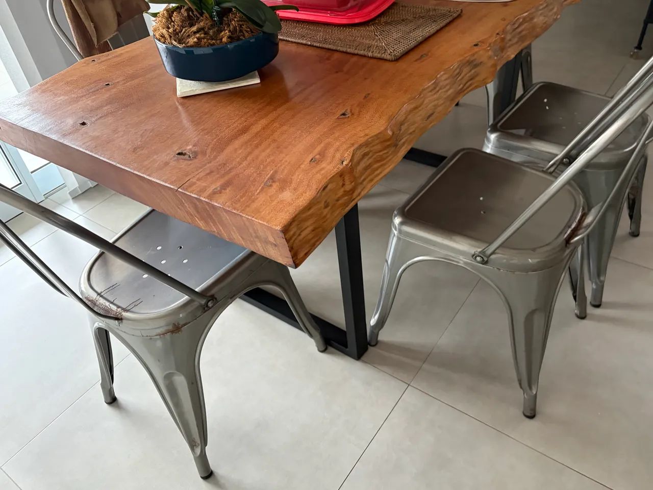 Cadeira retrô para cozinha sala jantar  - Foto 4