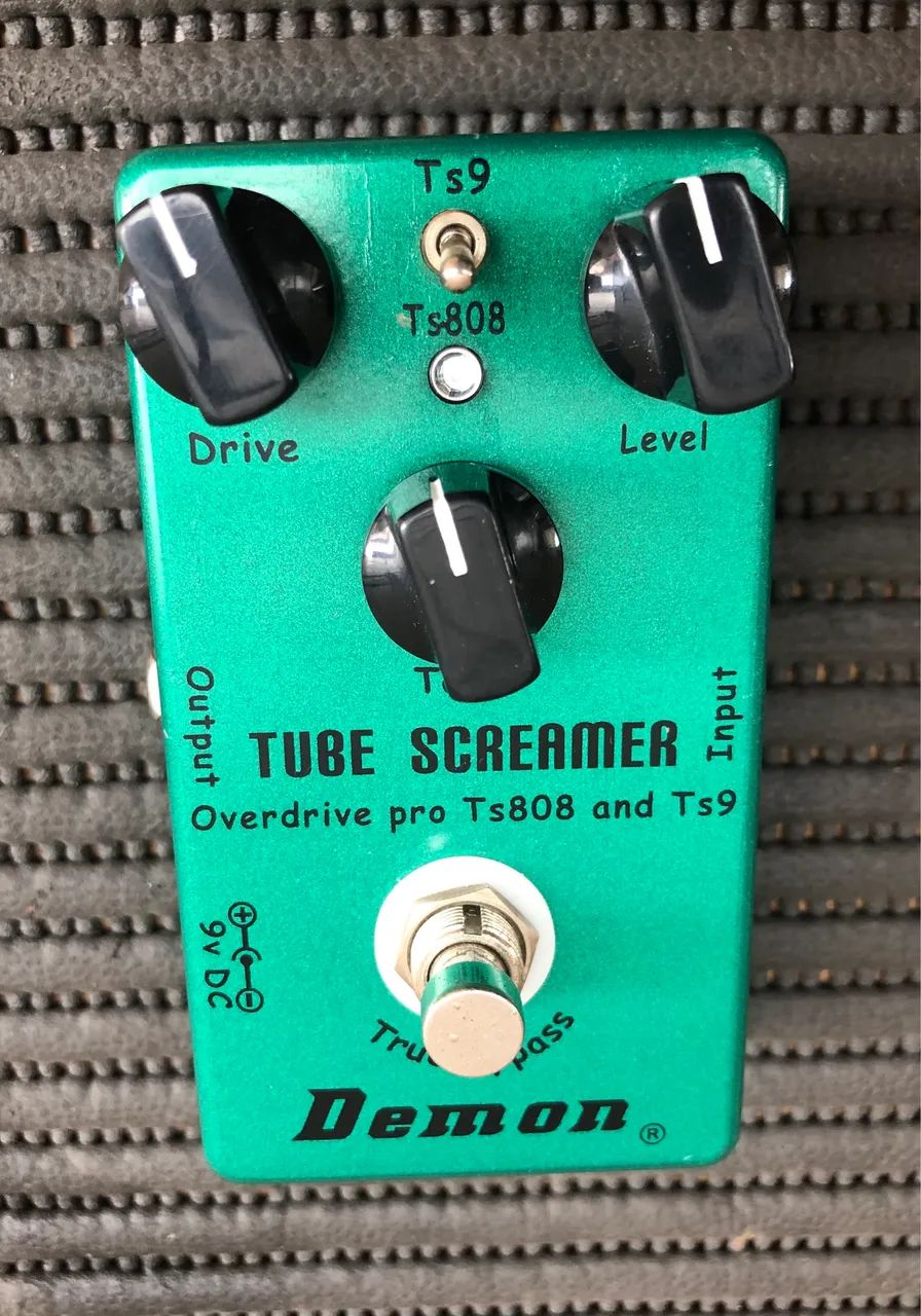 Pedal Drive Tube Screamer Demon - Instrumentos musicais - Jardim