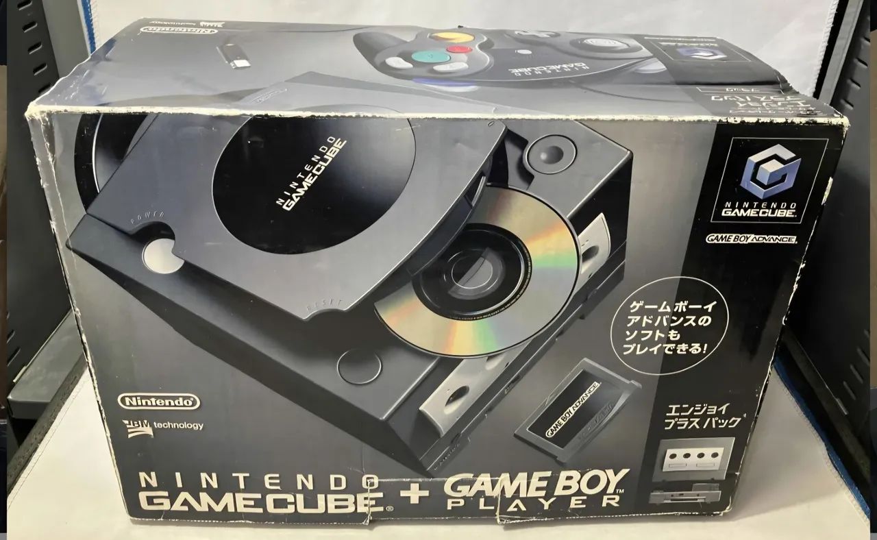 Game  Cube com Game boy Player na caixa  - Foto 5
