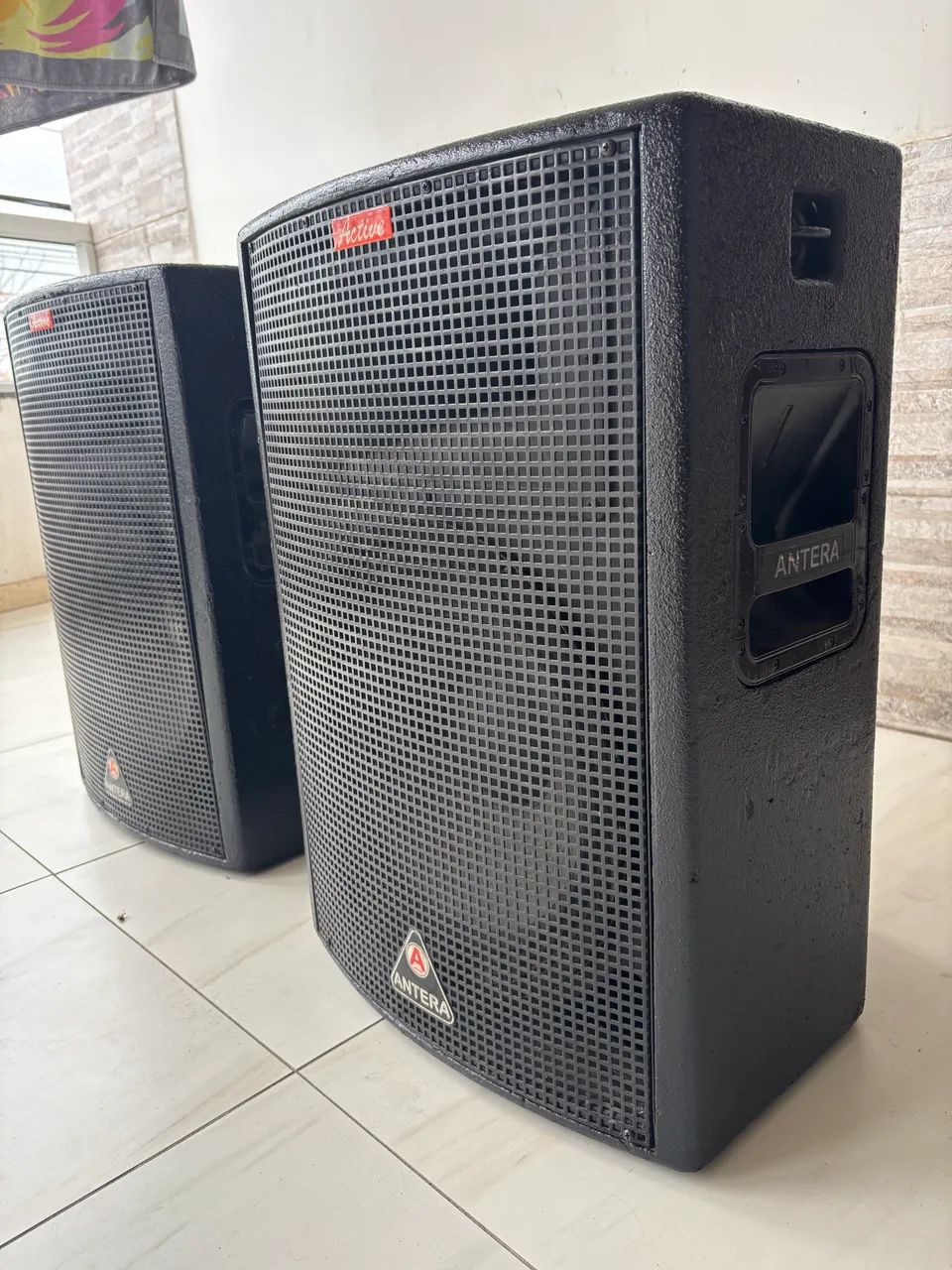 Duas Caixas de som Antera TS700 Ativas - Foto 3