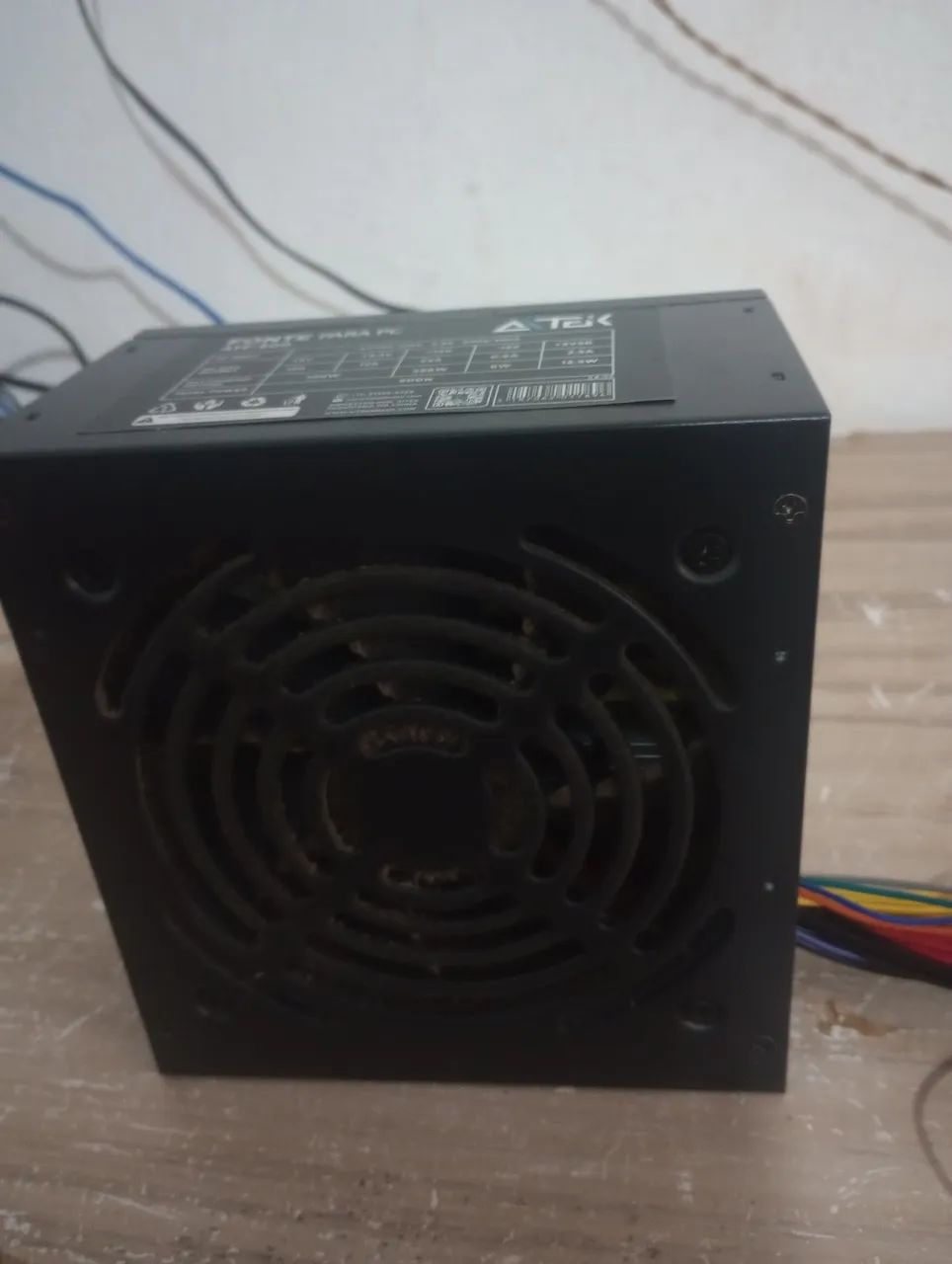 Fonte gamer 500w aitek - Foto 2