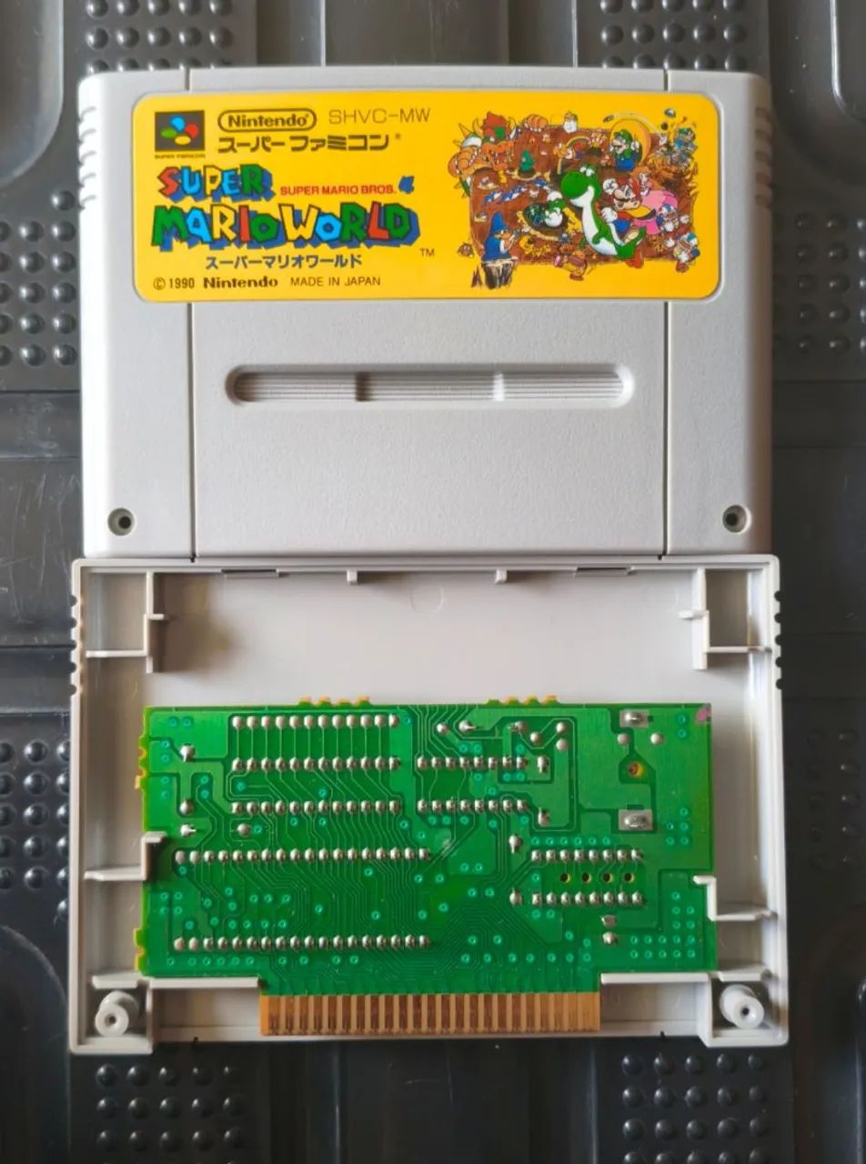Super Mario World Original Super Nitendo, SNES e Famicom