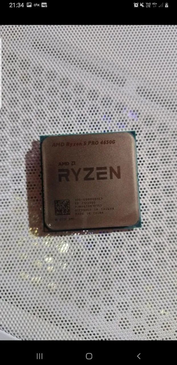 Processador ryzen 4650g com video integrado radeon vega 7.