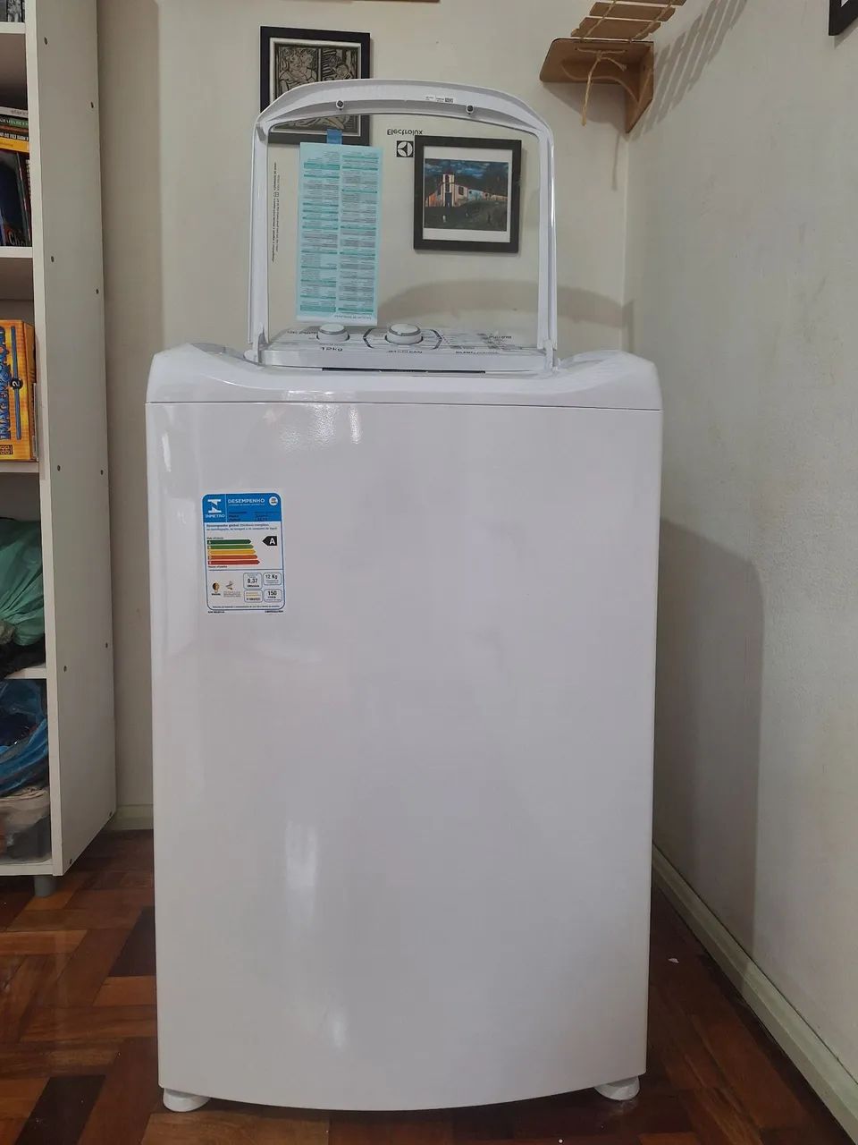 Máquina de lavar Electrolux 12kg turbo econômica com cesto inox (LAC12) - Foto 2