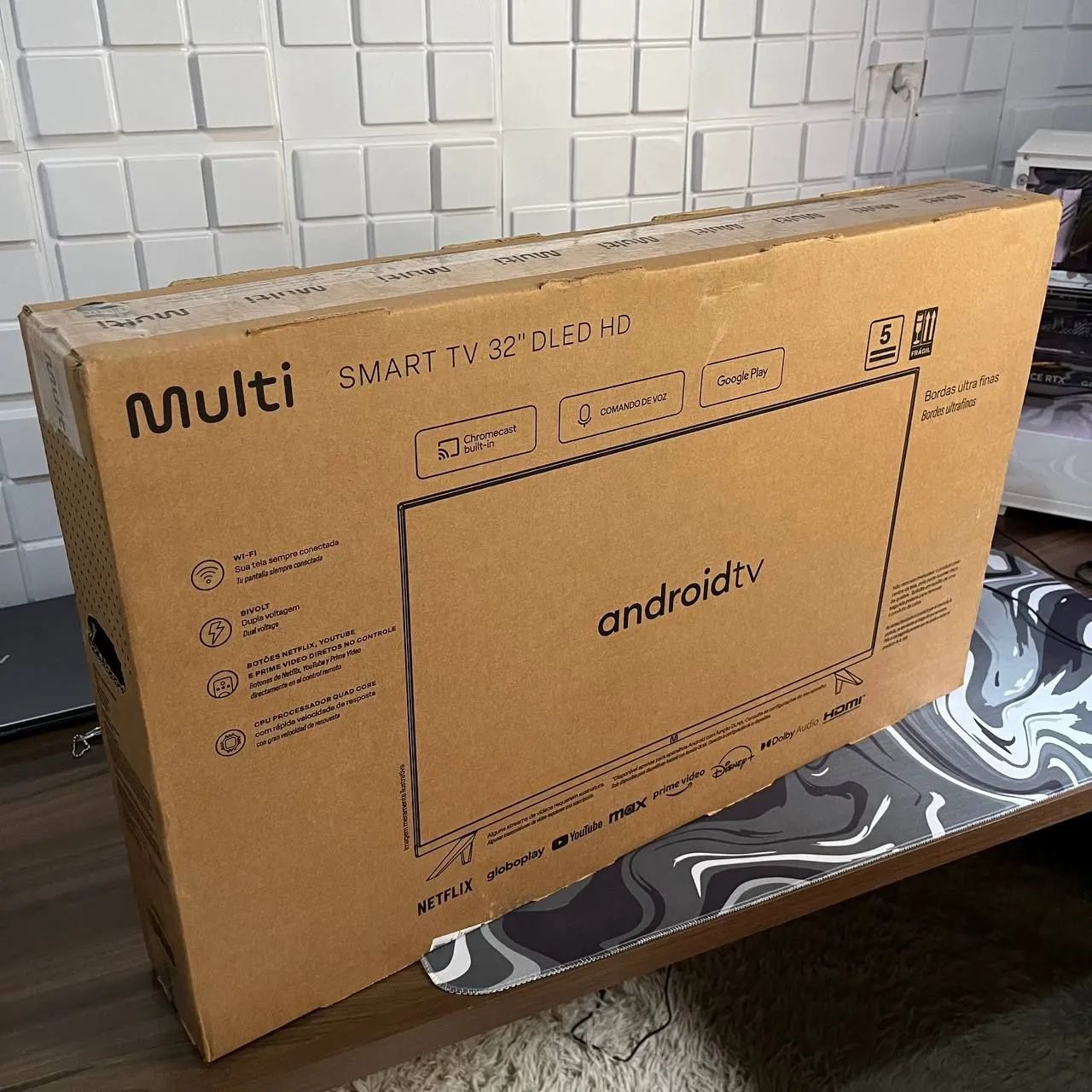 Smart tv 32 polegadas com nota fiscal e garantia - Foto 2