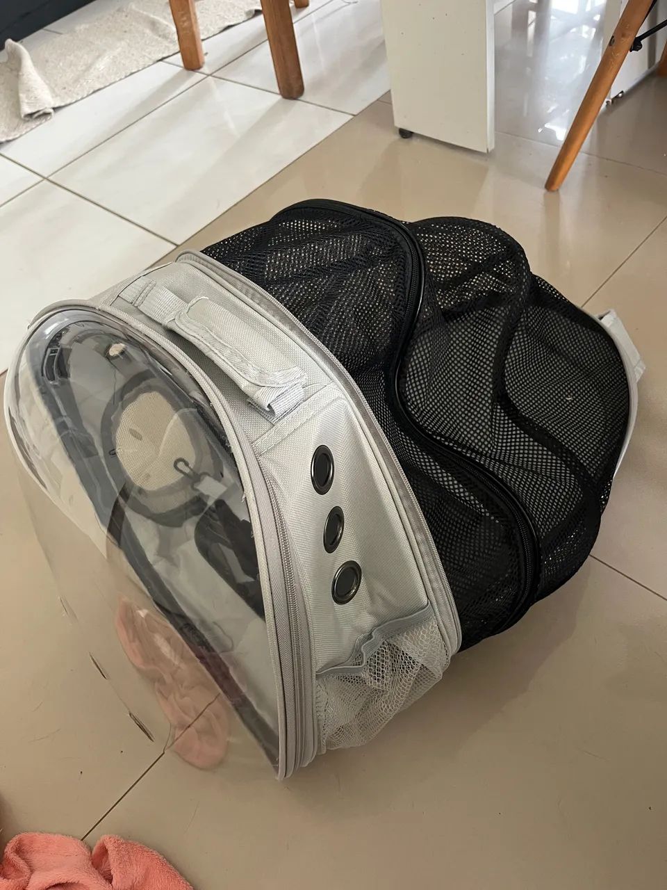 Mochila de transporte para pets