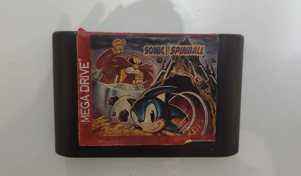 Sonic Spinball Mega Drive Tectoy 