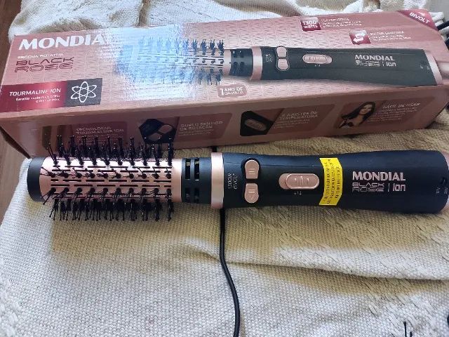Escova modeladora giratória 