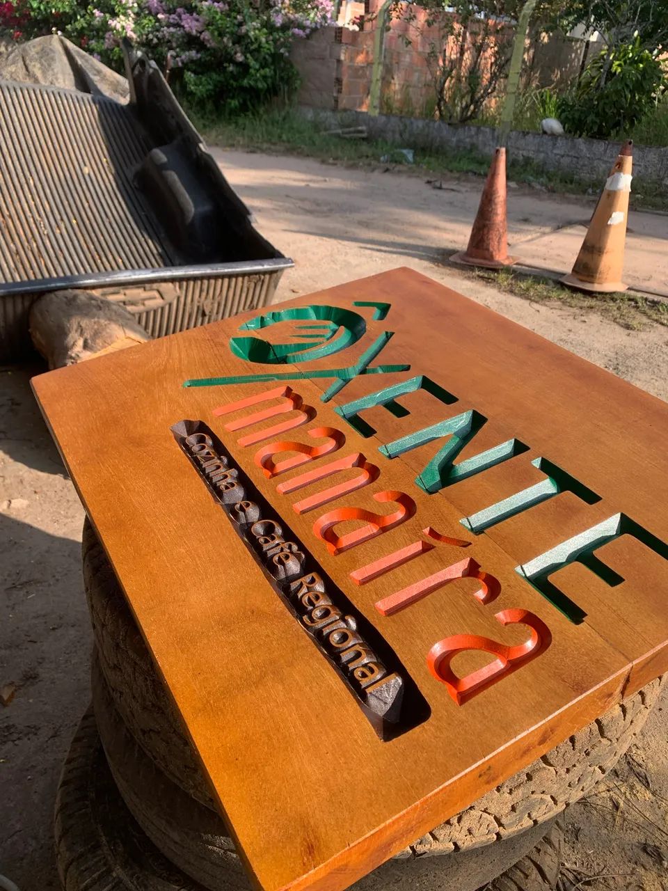 Placa de madeira  - Foto 4