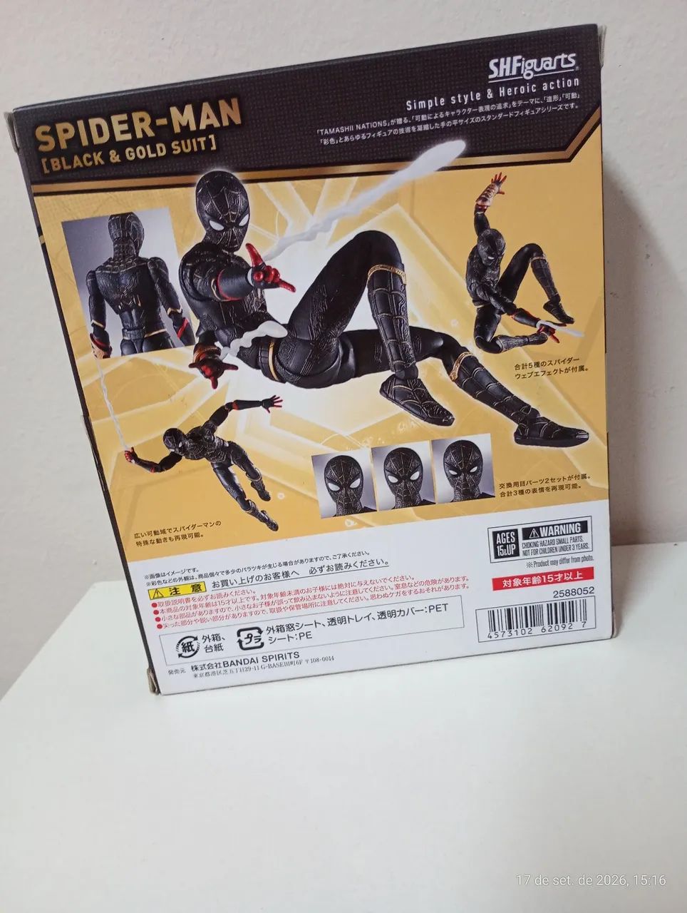 Spider Man No Way Home SEM A CABEÇA DO PETTER - Foto 2