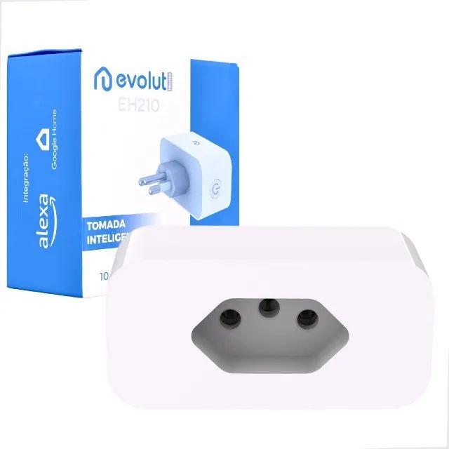 Tomada inteligente WiFi compatível com Alexa Bivolt 10A Novo - Foto 4