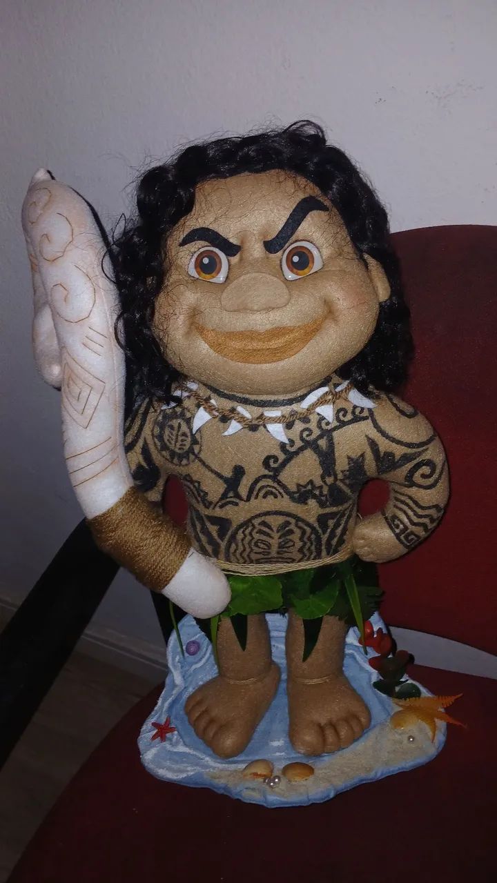 Boneco de feltro