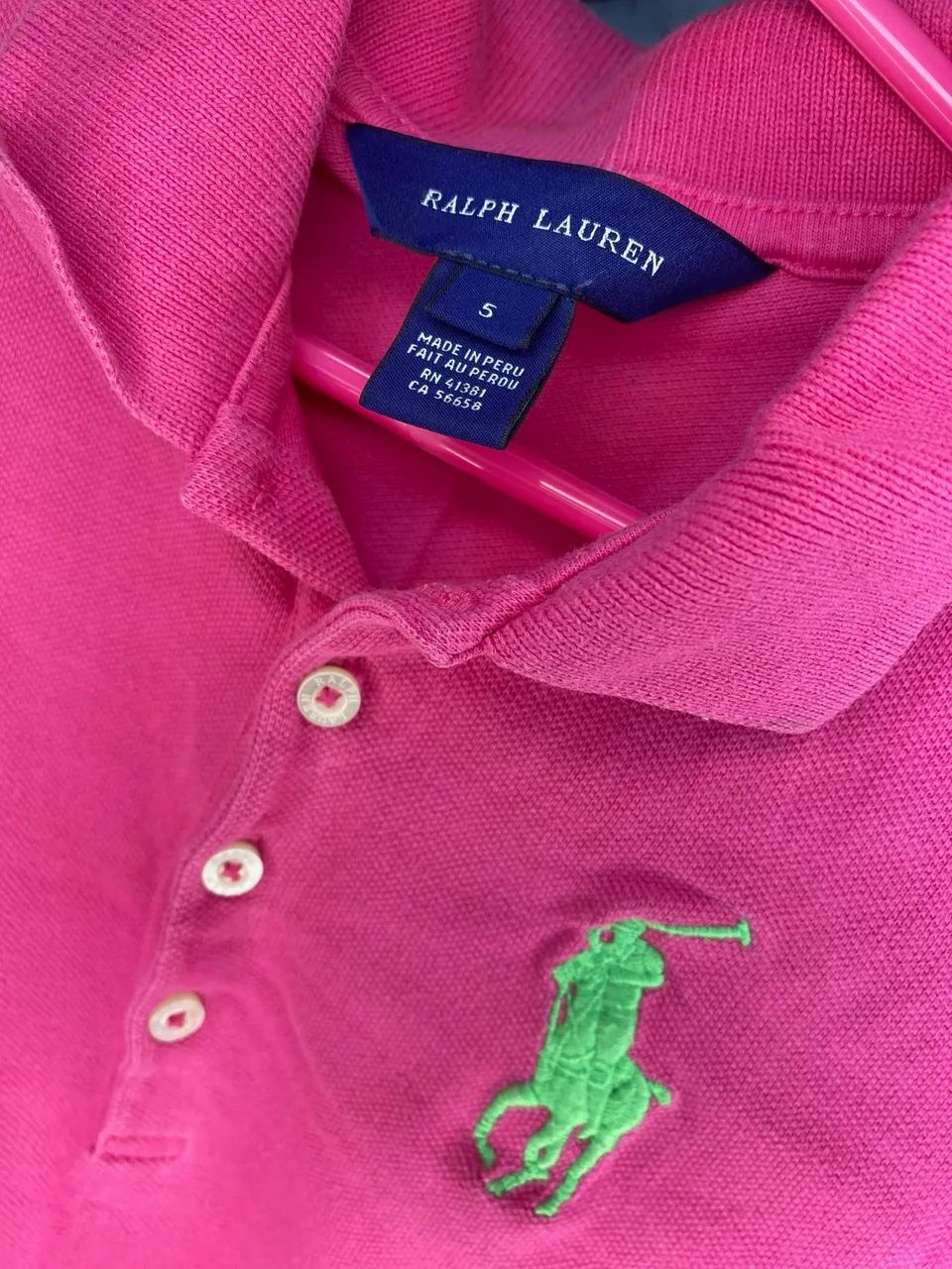Kit Vestido Ralph Lauren (EUA), menina 5/6 anos  - Foto 4