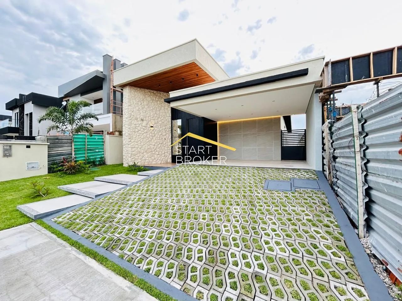 Casa moderna à venda no Alphaville Terras 2 | Eusébio - Fortaleza