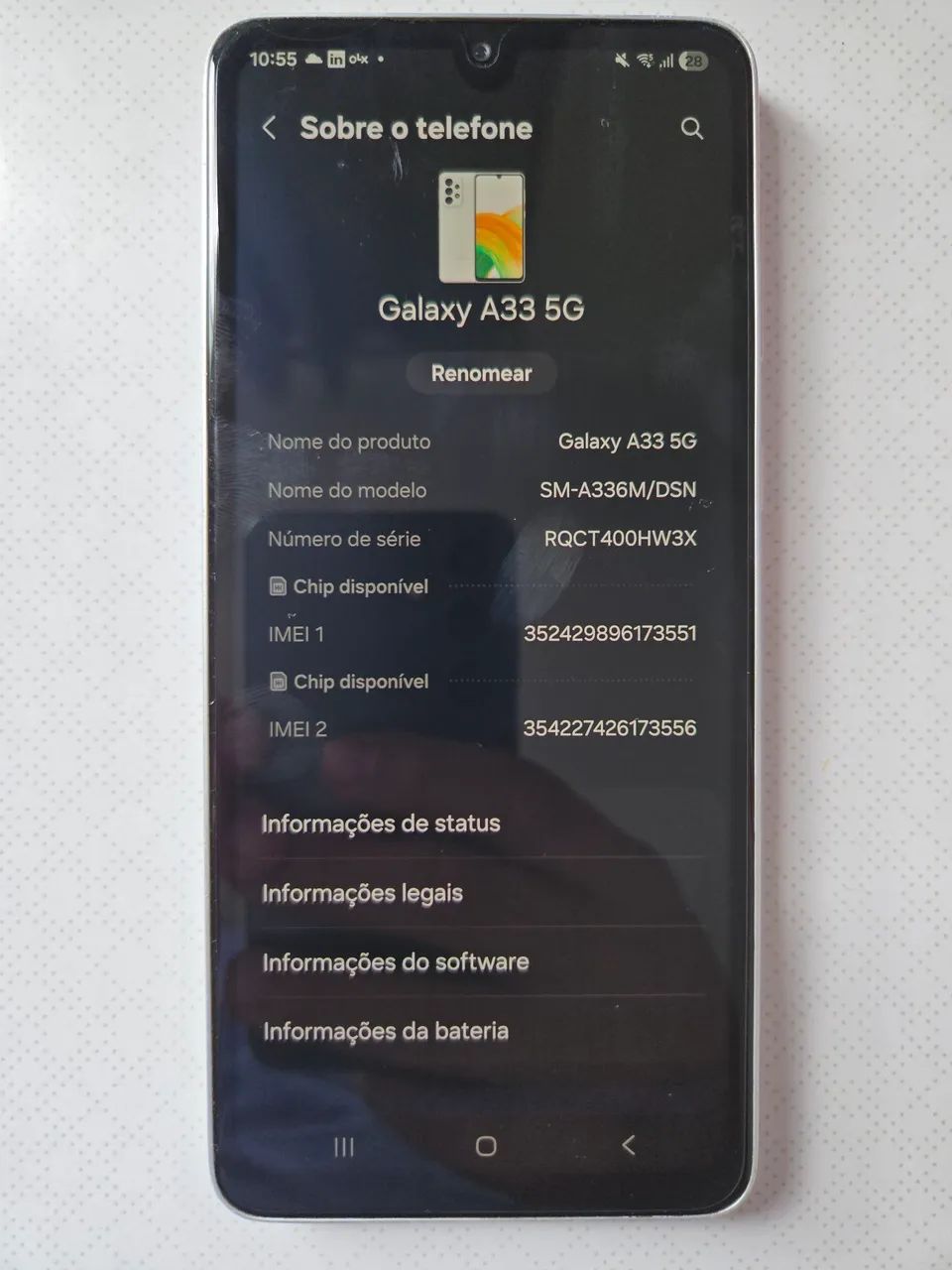 Smartphone Galaxy A33 128GB 5G  - Foto 3