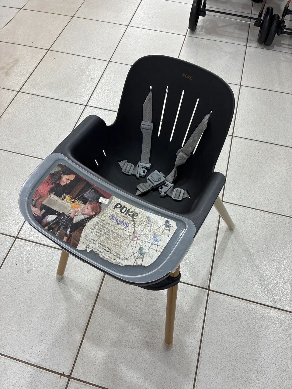 Cadeira alimentação  - Foto 2