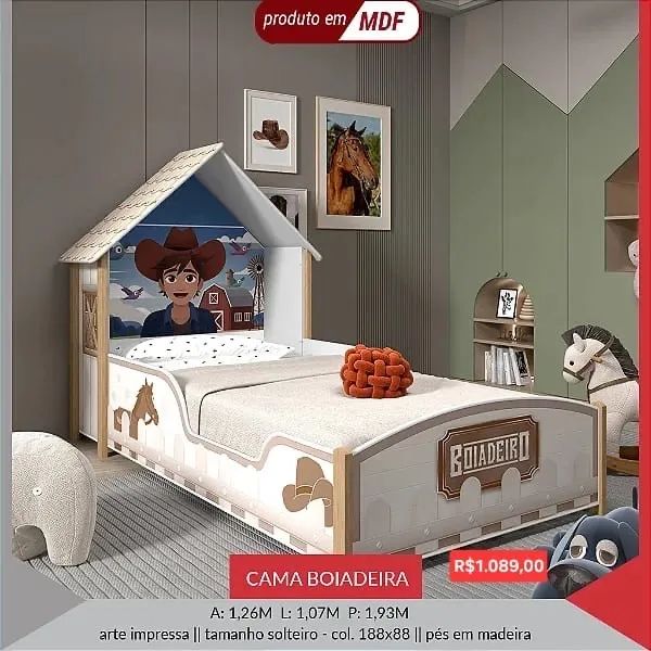 CAMA BOIADEIRO 