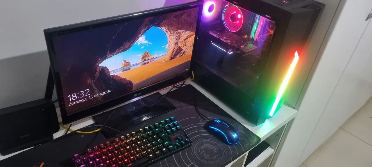Pc gamer + kit completo