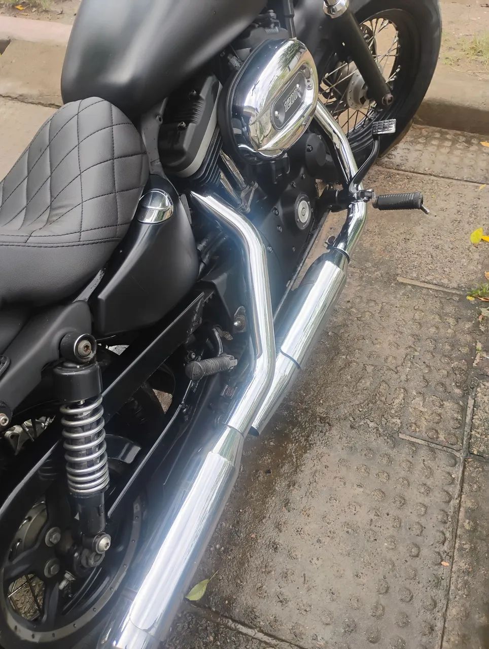 Harley Davidson xl 1200 custom cb - Foto 2