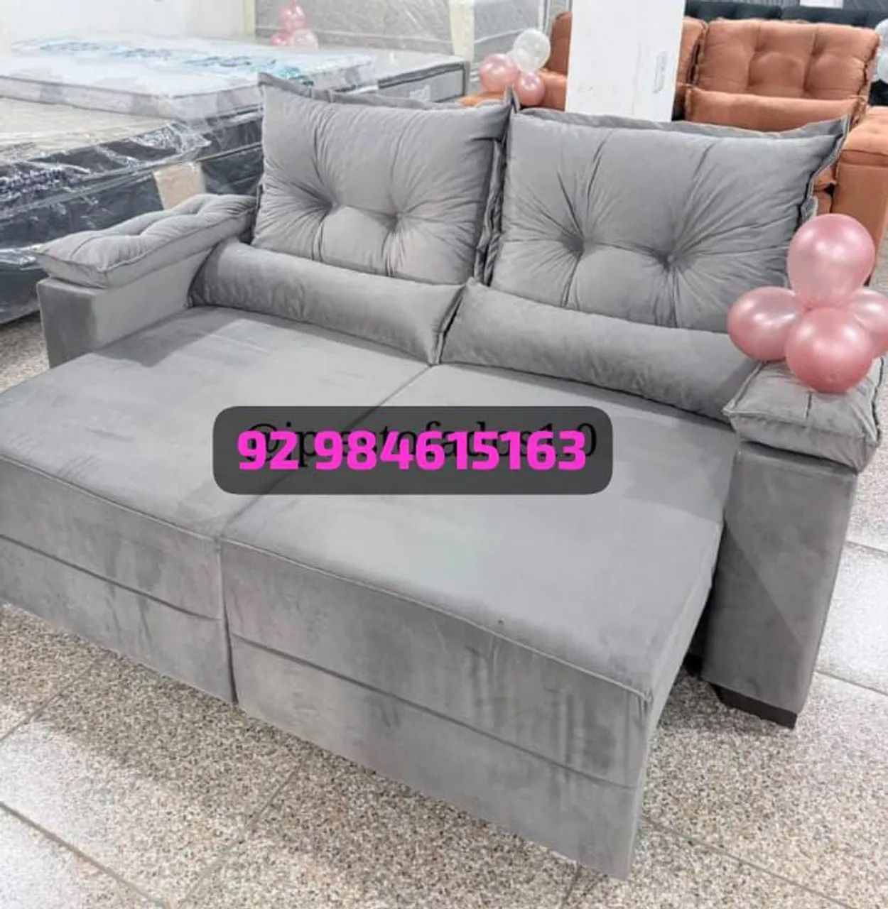 PROMOÇÃO sofá reclinável e retrátil 