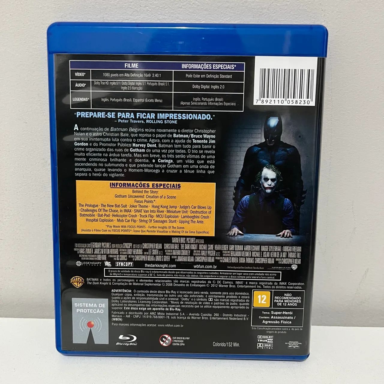 Bluray Batman o Cavaleiro das Trevas - Foto 2