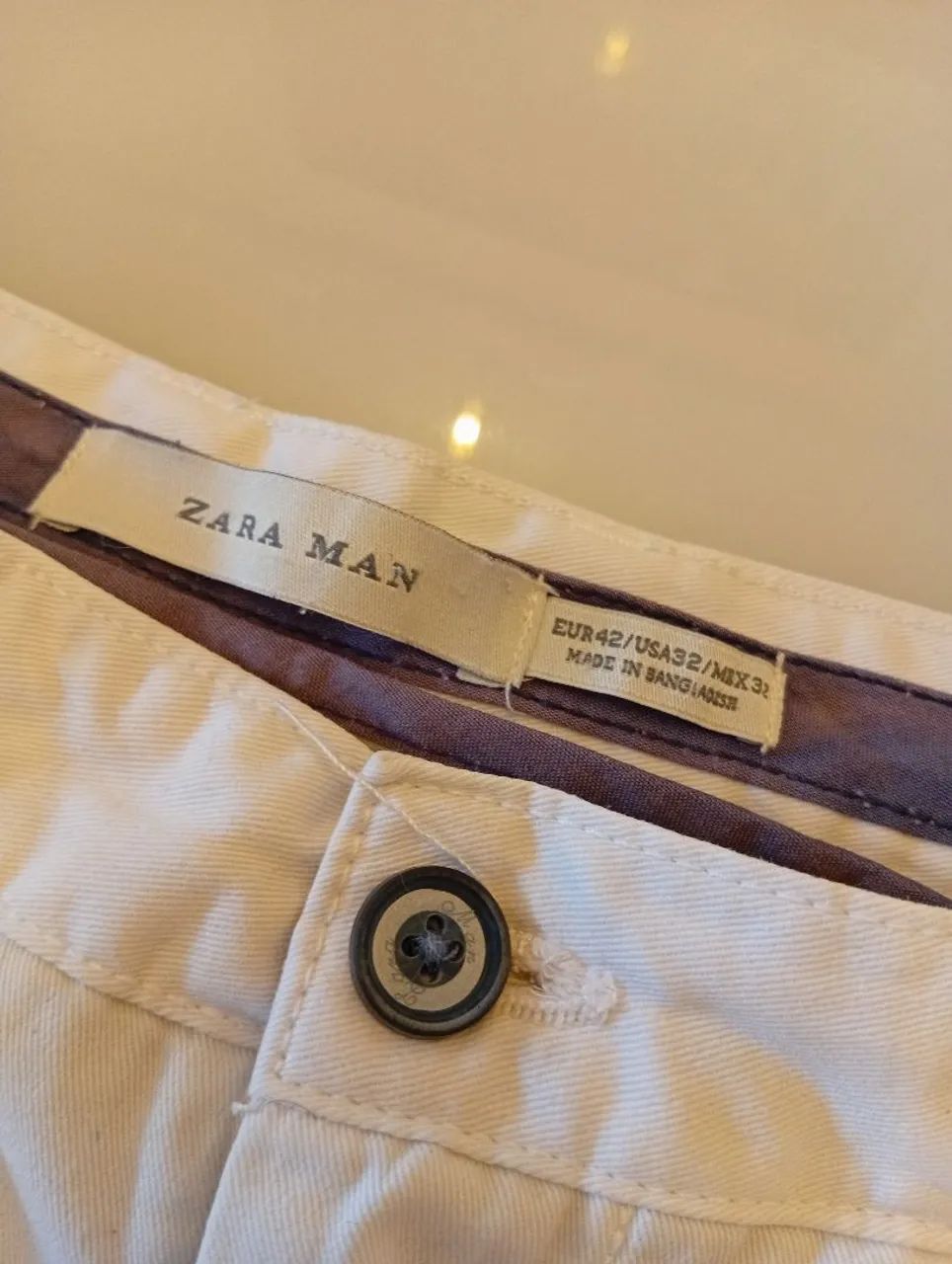 Bermuda masculina Zara - Foto 2