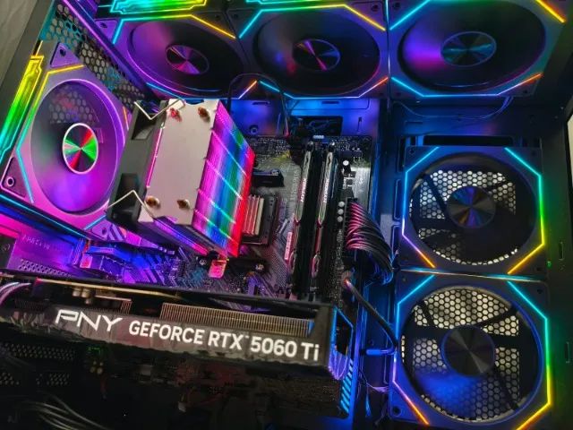 PC Gamer (Recém Montado) Ryzen 5 + RTX 5060 Ti - Foto 3