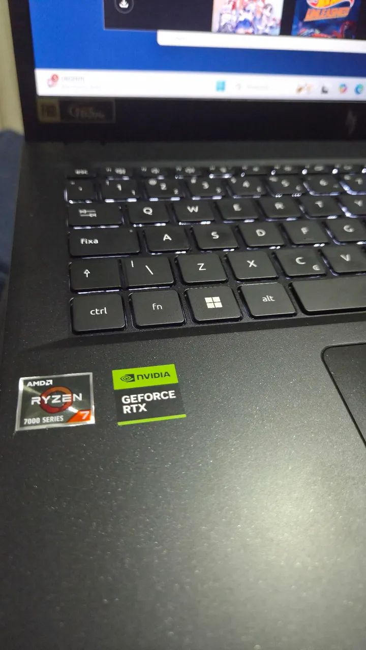 NOTEBOOK GAMER NITRO V15 RTX 4050 NOVO GARANTIA ACER - Foto 4