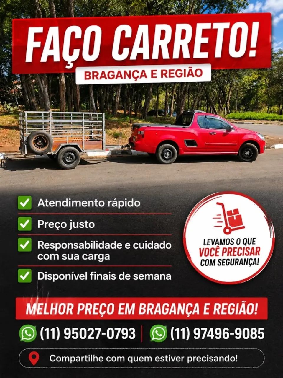Mudanças, Carretos e Fretes