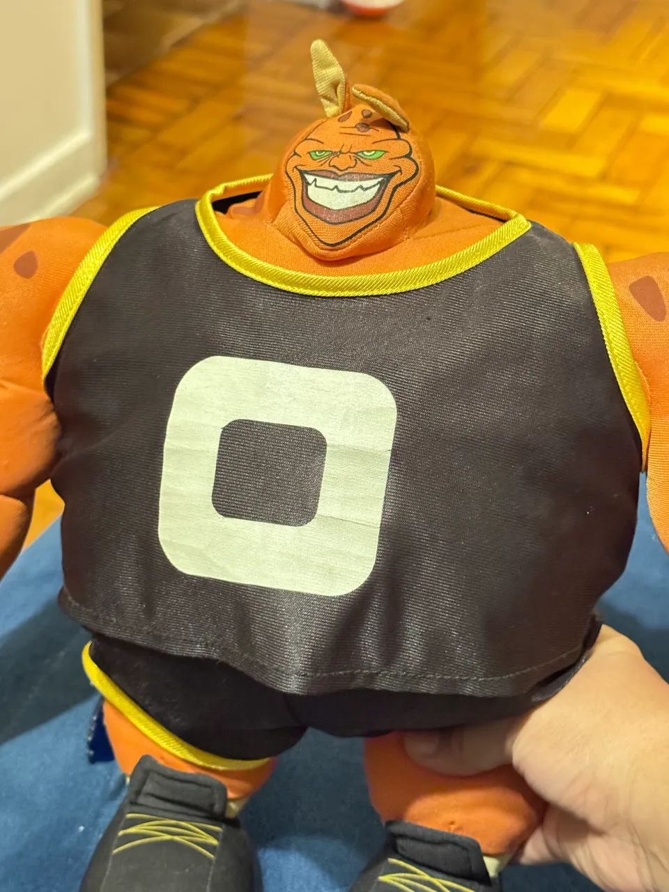 Boneco de pelúcia space jam, laranja de 1996 - Foto 3