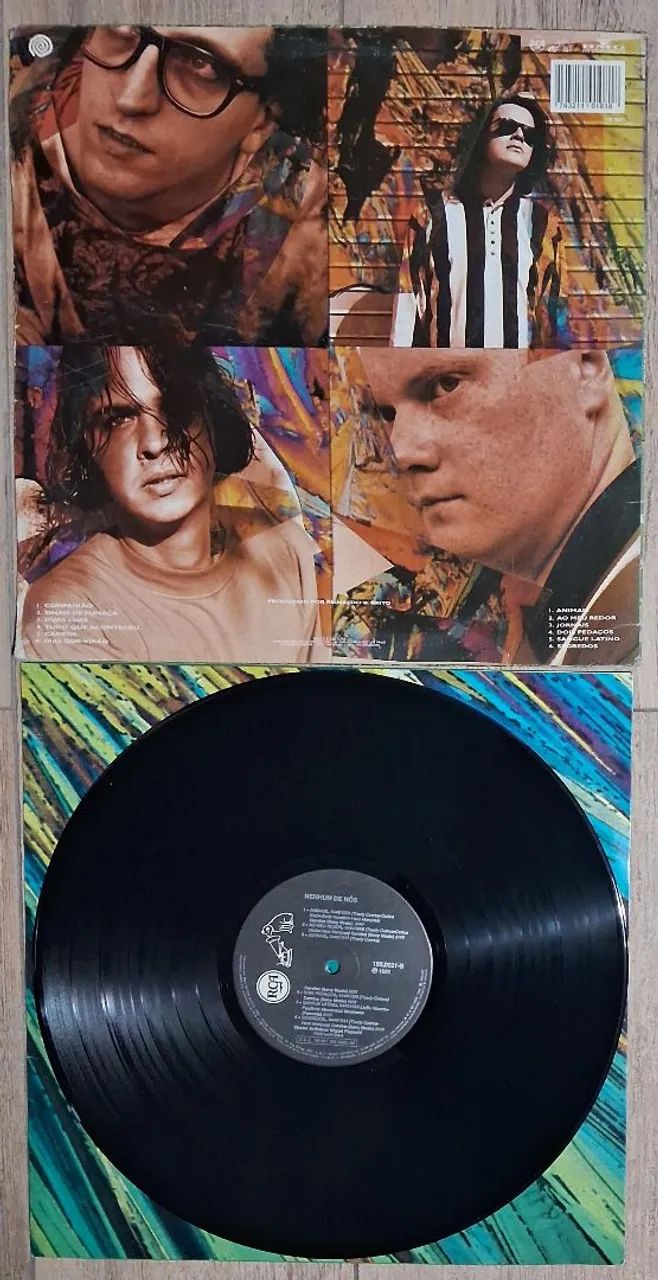 Disco de Vinil Nenhum de Nós 1992 - Foto 3