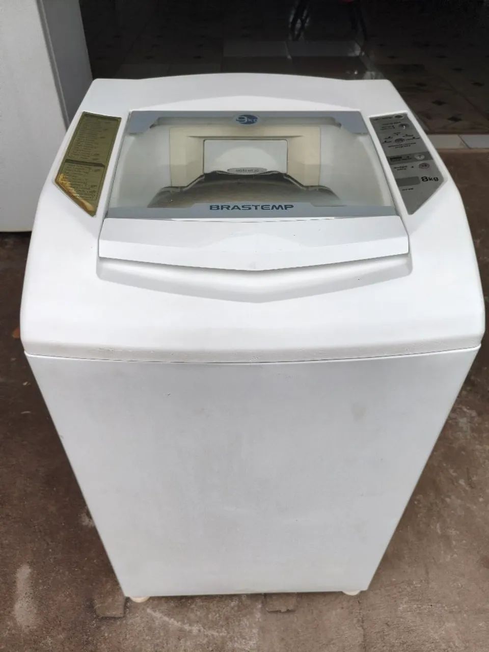 Máquina de lavar 8kg Brastemp 