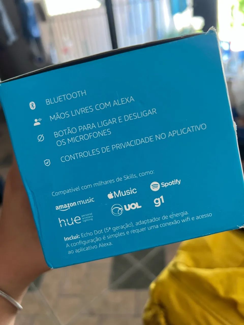 ALEXA ECHO DOT GERACAO 5 LACRADA - Foto 2