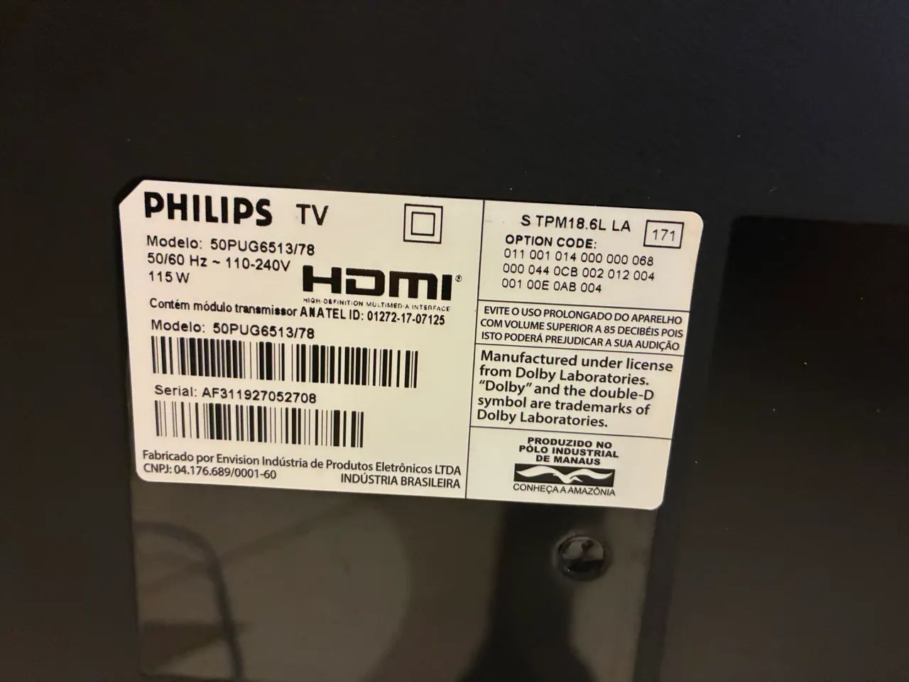 Smart TV Philips 50 polegadas - Foto 2