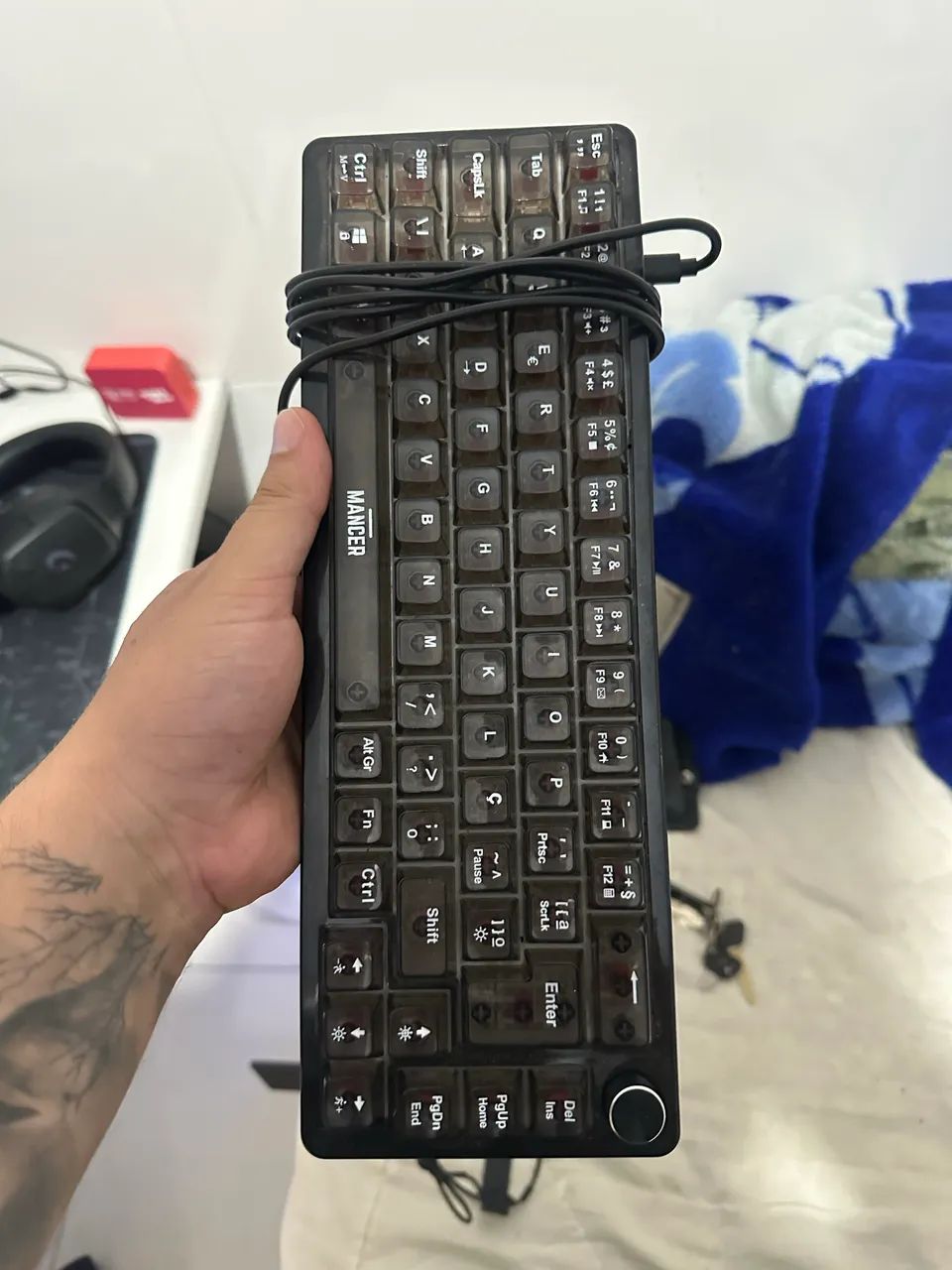 Teclado Mecânico Mancer Switch Red - Foto 3