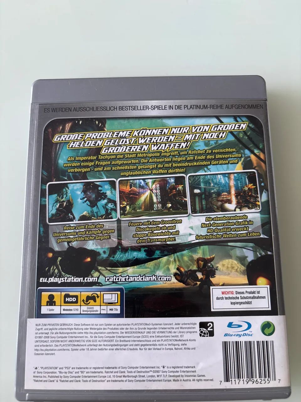 Jogo de PS3 Ratchet Clank - Foto 2