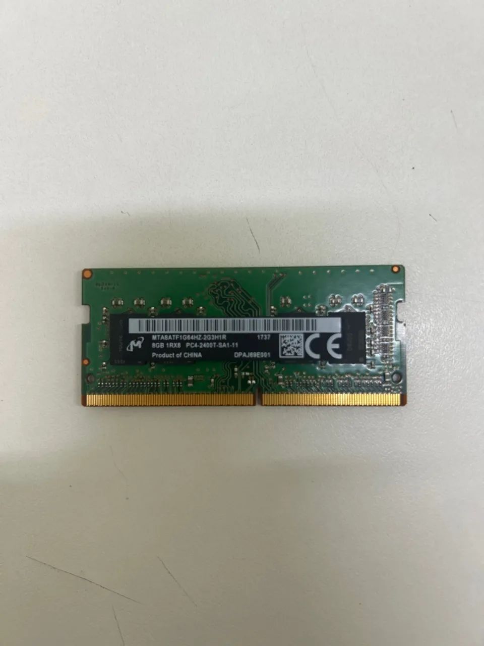 Memória ram 8GB