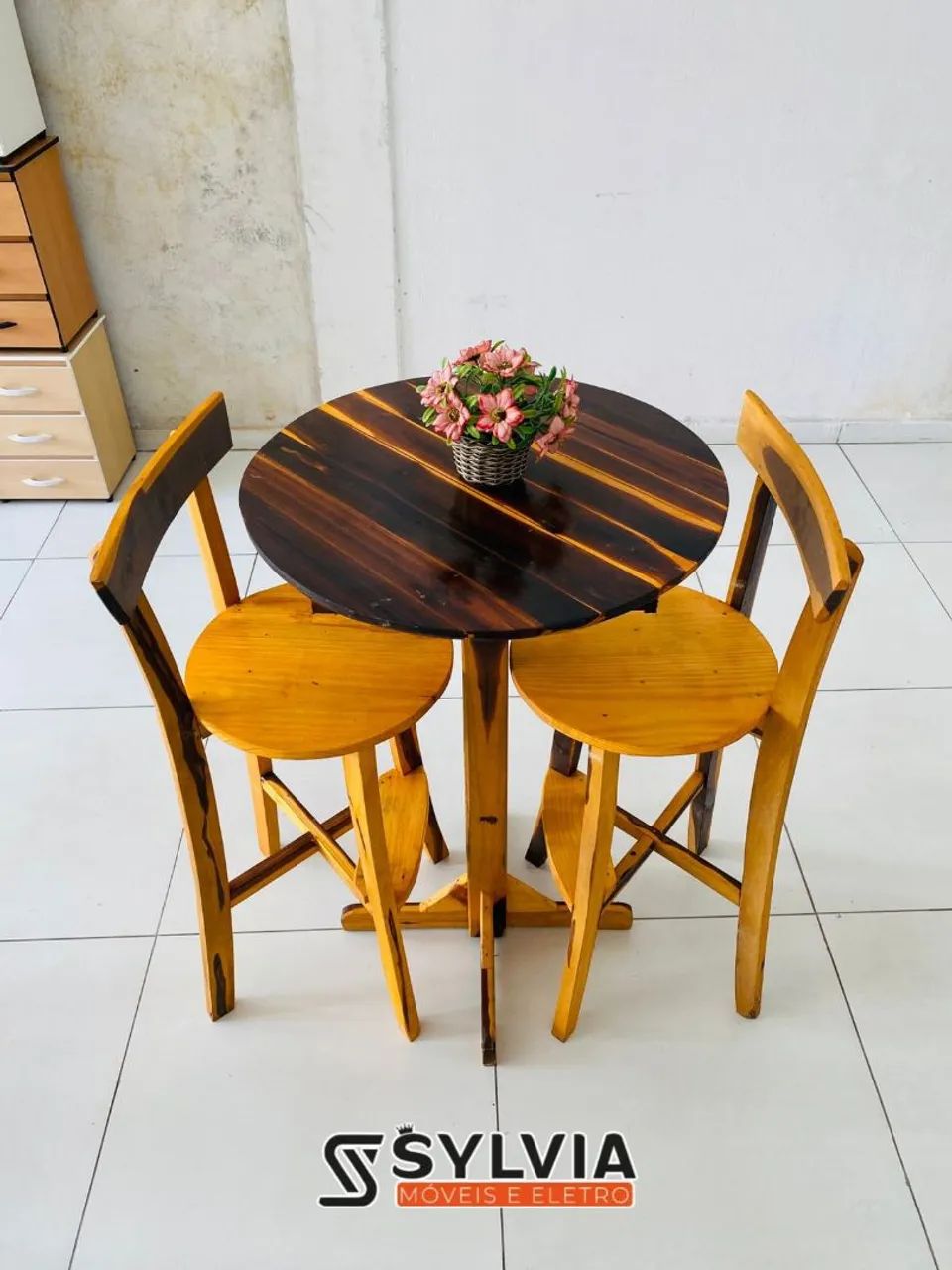 Conjunto de bistrô fixo