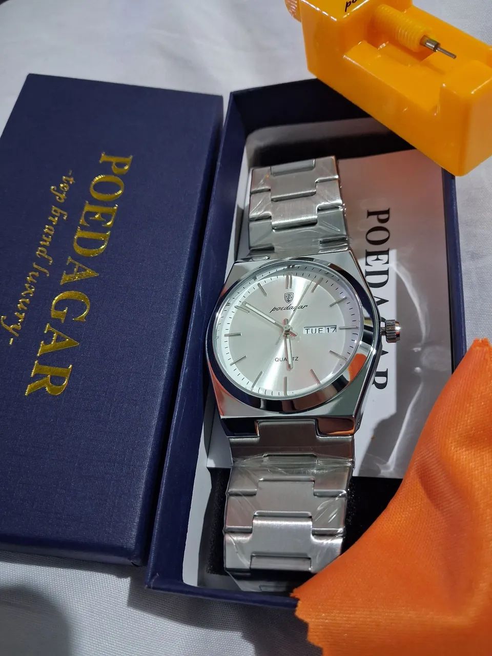 Poedagar Signature Original Aço Inox Cinza - Foto 2