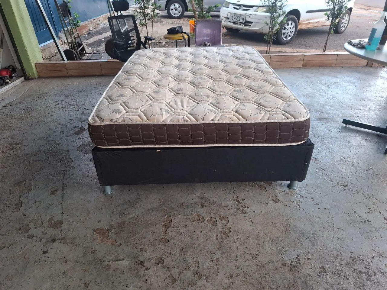 Cama Box casal com colchão  - Foto 5