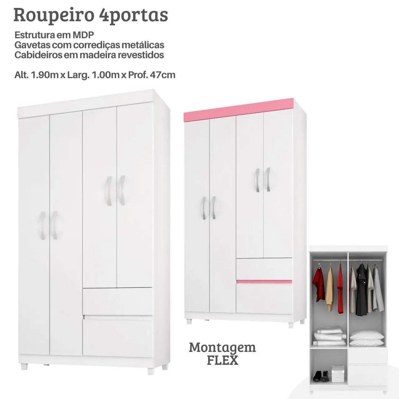 Guarda Roupa Lotus  - Foto 2