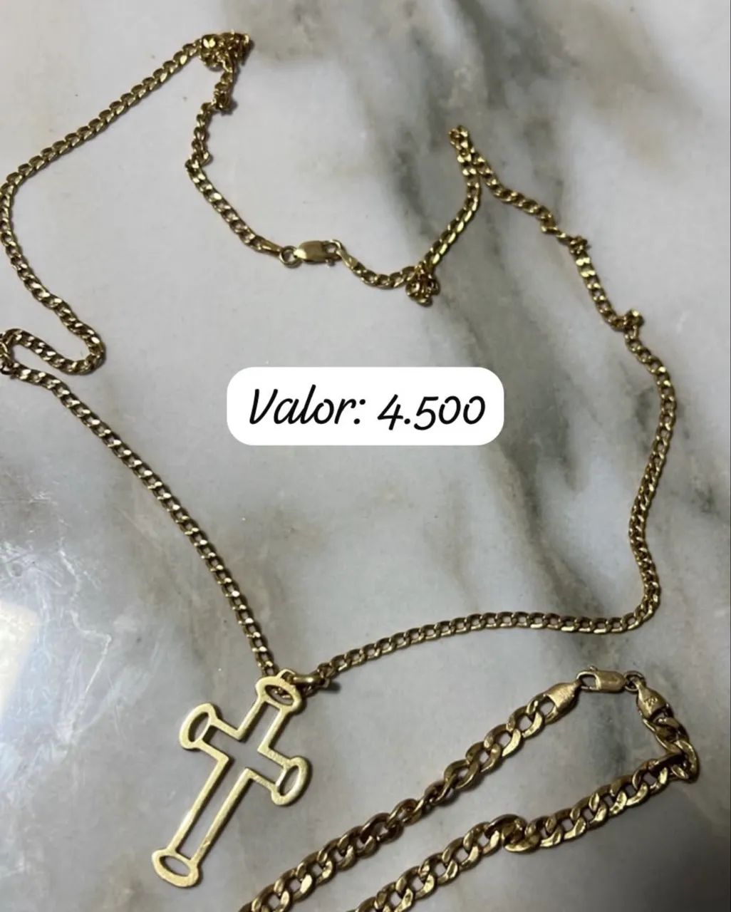 Cordão Masculino OURO 18k.