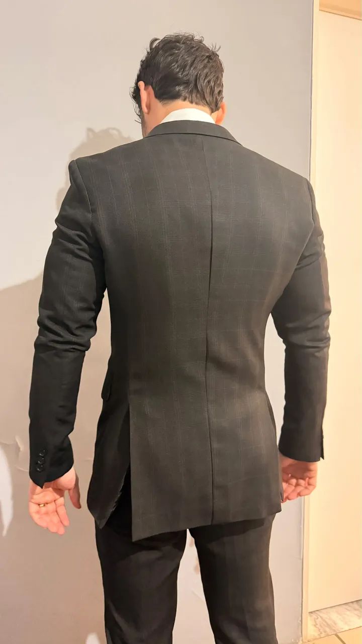 Terno slim 46 médio - Foto 4