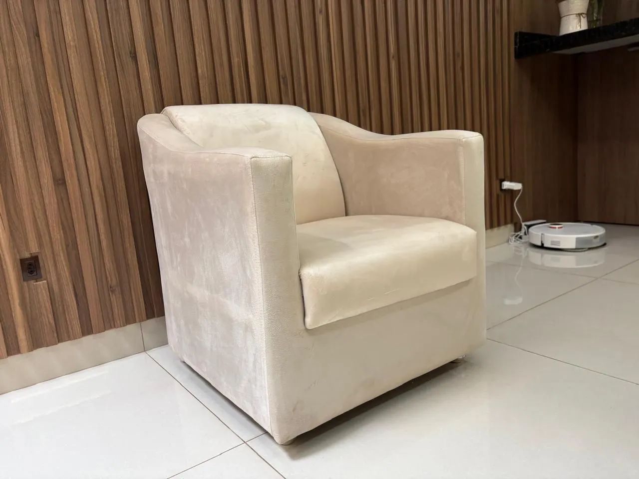 Poltrona Veludo para sua Casa Nova  - Foto 3
